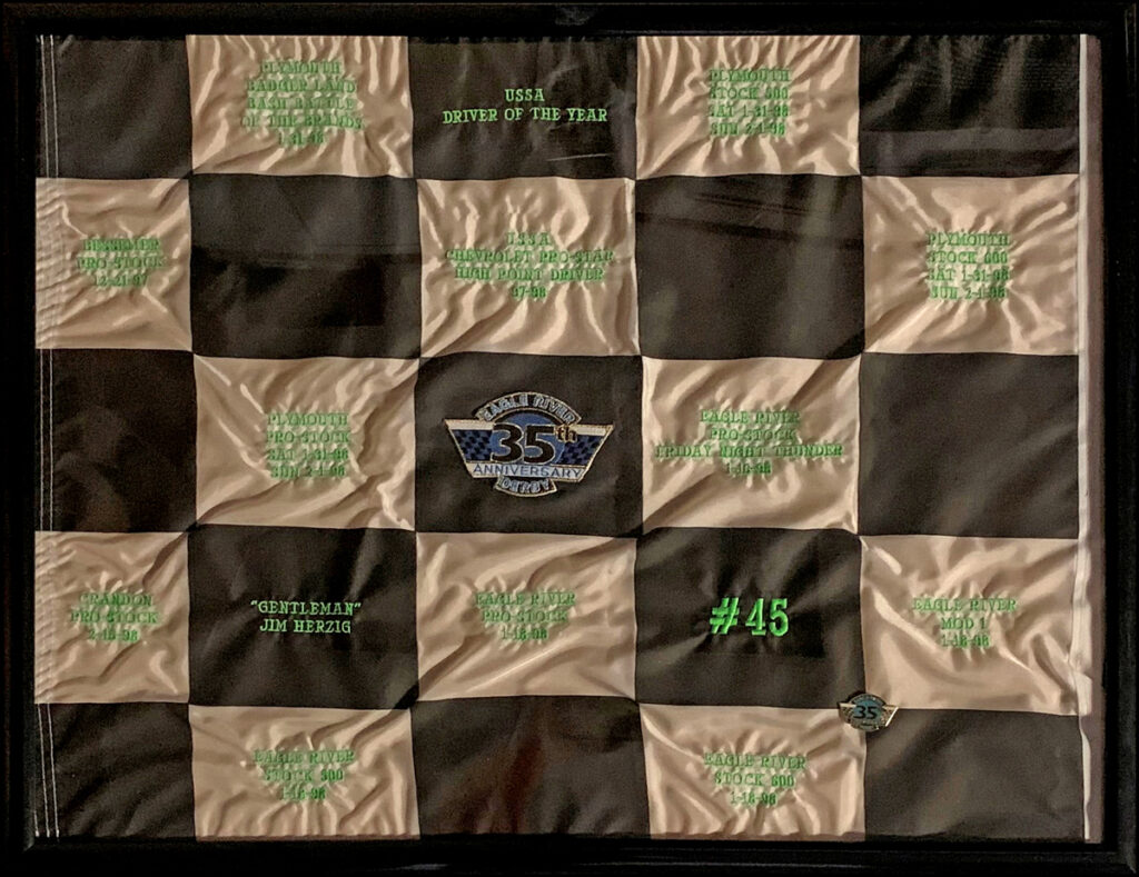 35th Anniversary Derby Racer Flag